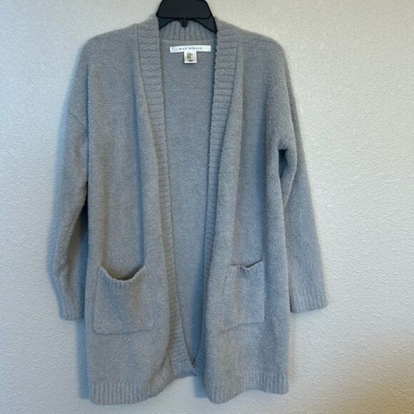 Women’s long gray soft cardigan size medium. - Picture 1 of 5